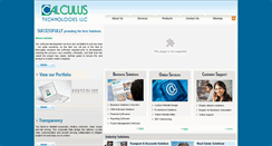 Desktop Screenshot of calculustechnologies.com